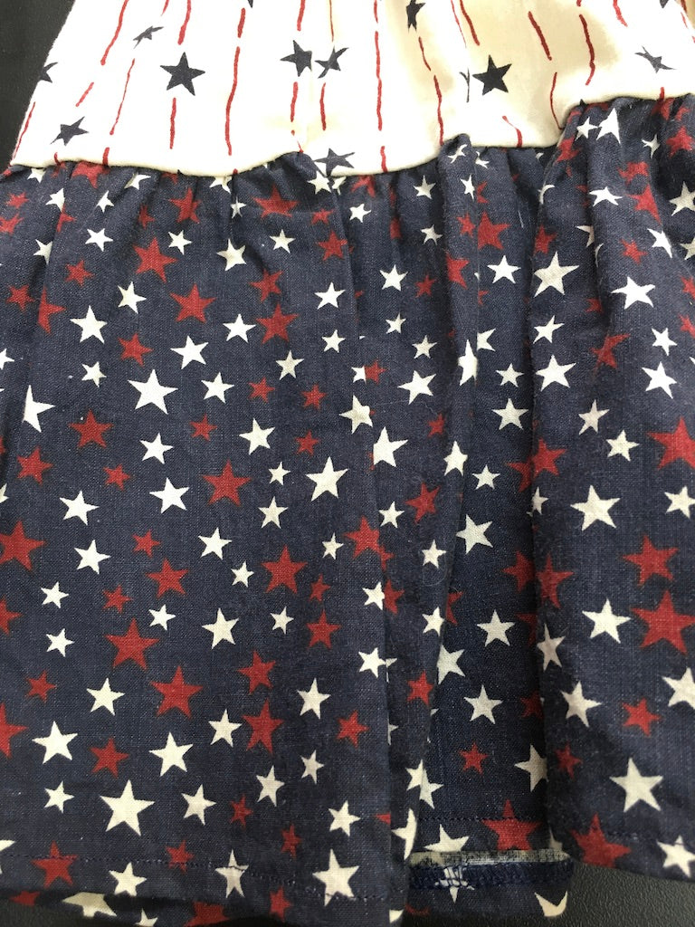 Western Patriotic Skirt Child Small, Medium Girls