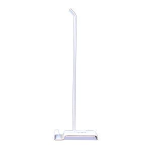 10" White Grid Hook - Peg