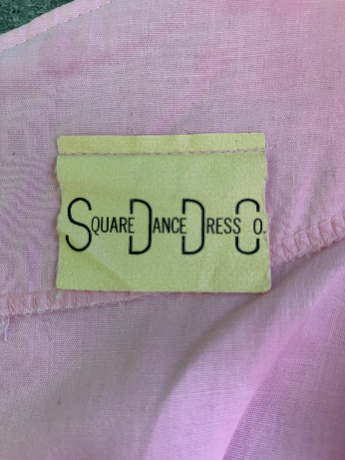 Little Bo Peep, Mother Goose, Pink Square Dance Dress Ladies Preowned Size 14