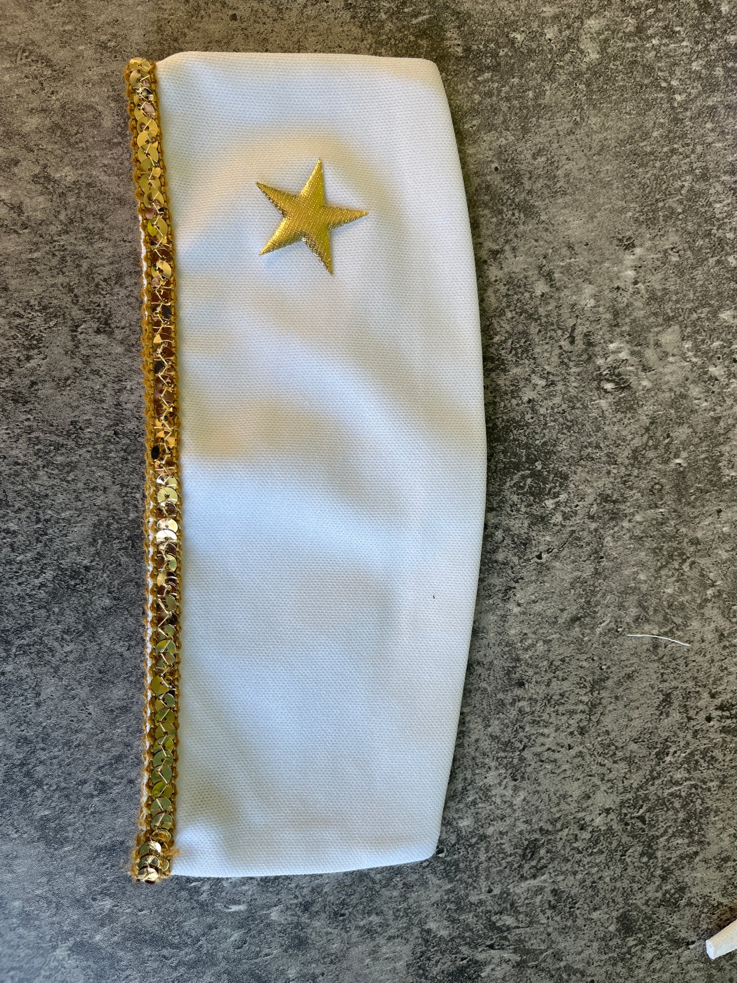 Patriotic Girls Child Sailor Romper with Side Cap Costume Sizes 8, 10