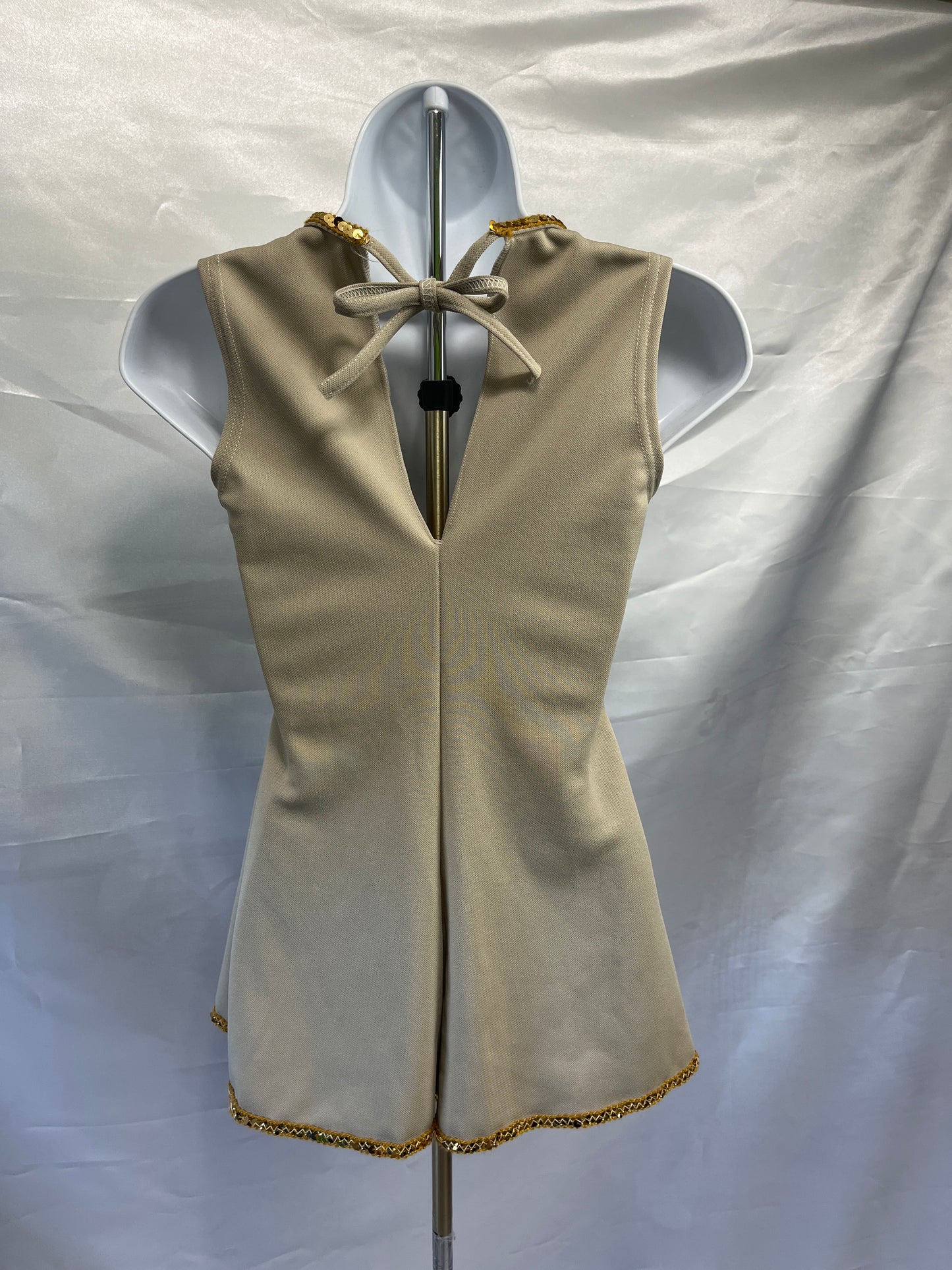 Patriotic Girls Child Sailor Romper with Side Cap Costume Sizes 8, 10