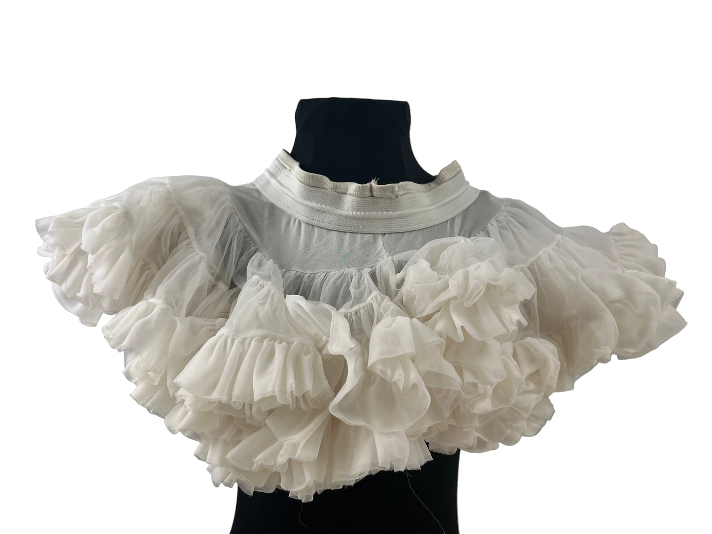 Petticoat, Short white Crinoline Child Girl Size 4