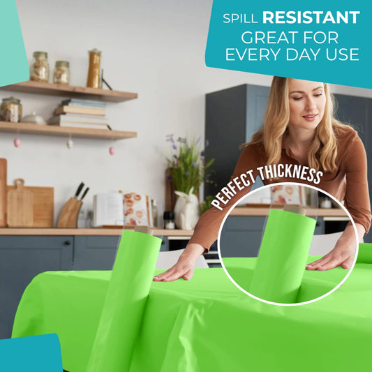 Plastic Table Cover Rolls 40” x 100 ft