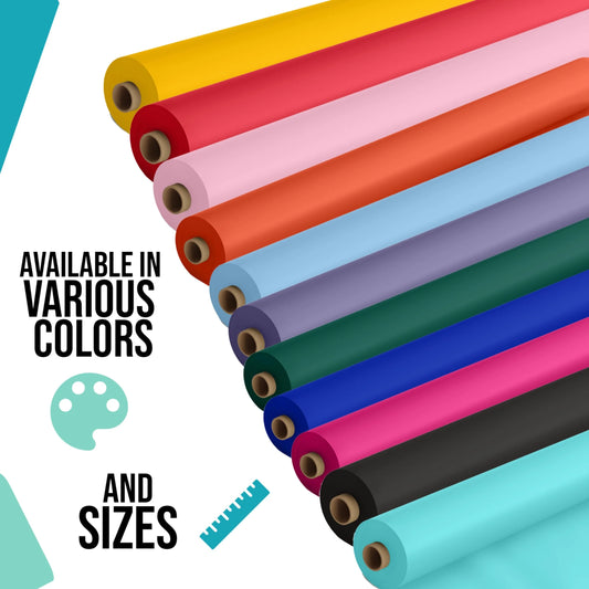 Plastic Table Cover Rolls 40” x 100 ft