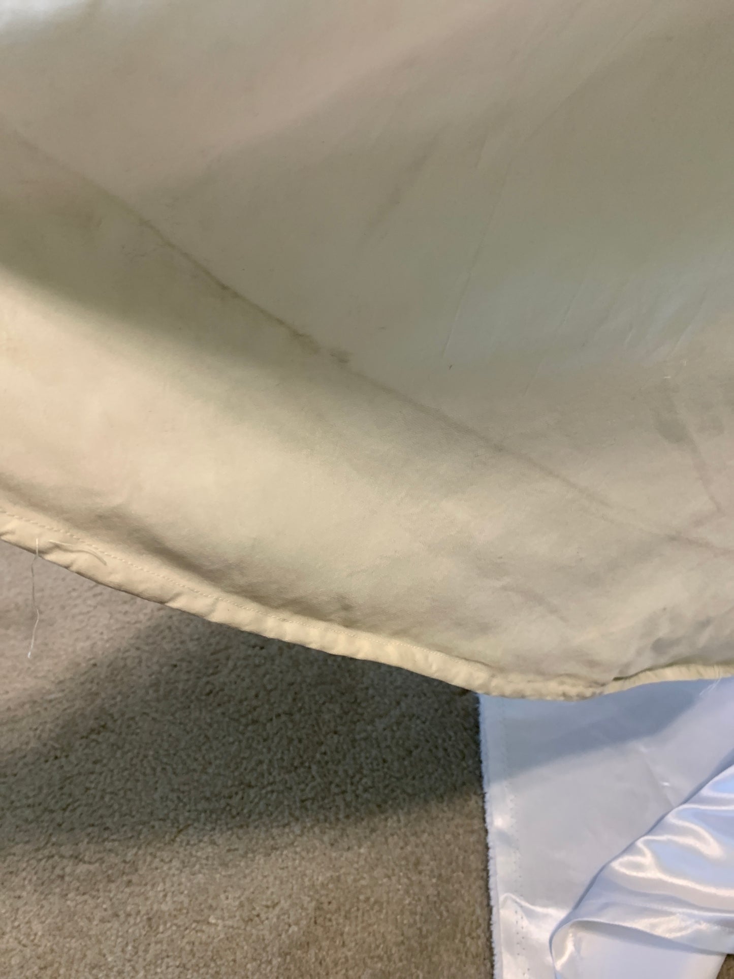 Wedding / 70's Prom Dress White Women XS