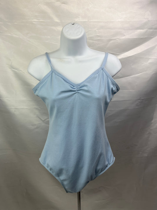Sky Blue Camisole Strap Leotard Ladies Large #L6161