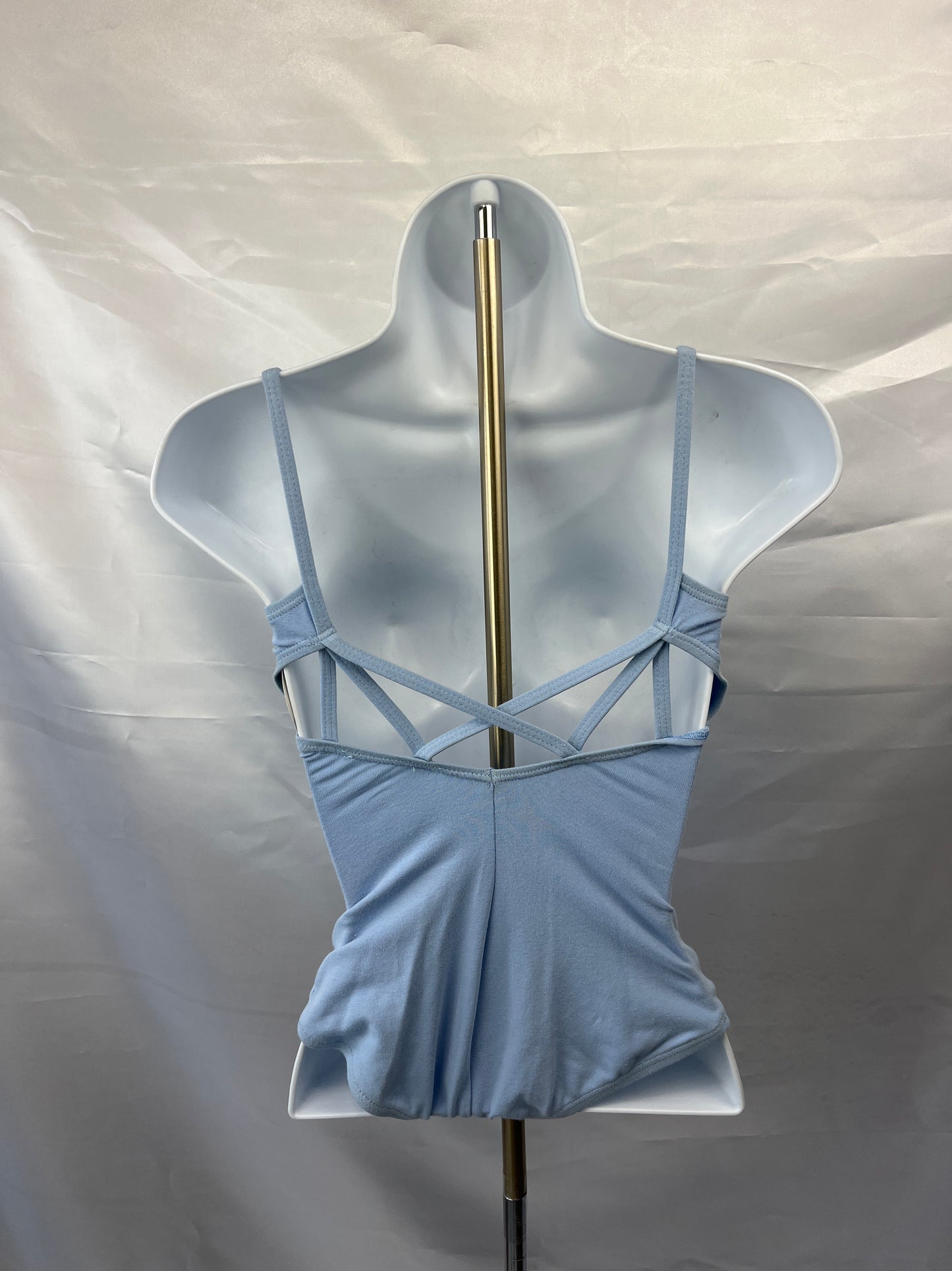 Capezio Camisole Light Blue Ballet Ladies XS Leotard #9904 NWT