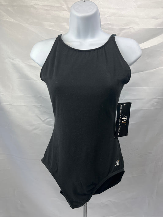 Capezio Black Spaghetti Strap Leotard Adult X-Large #9570