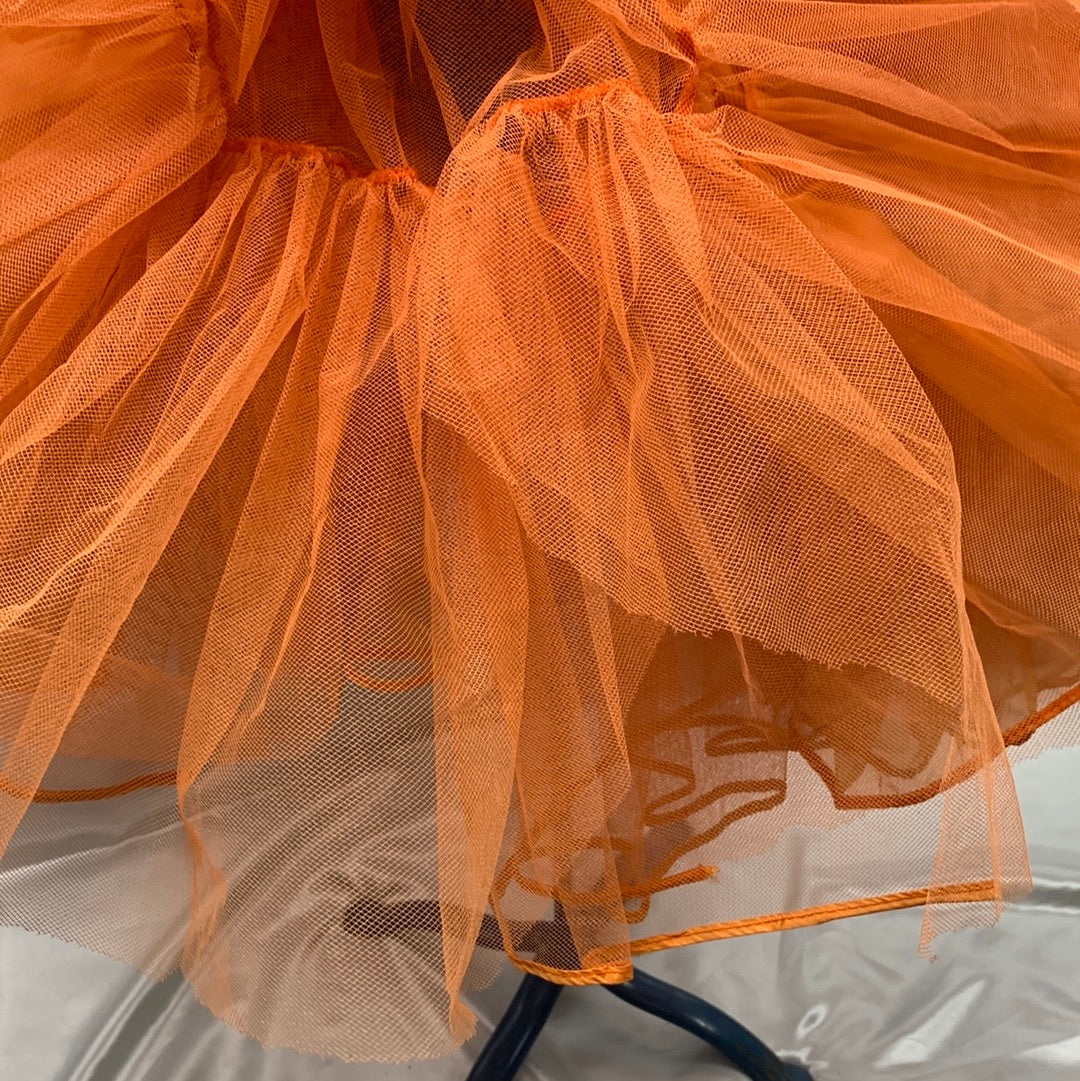 Orange Petti - ripped lining