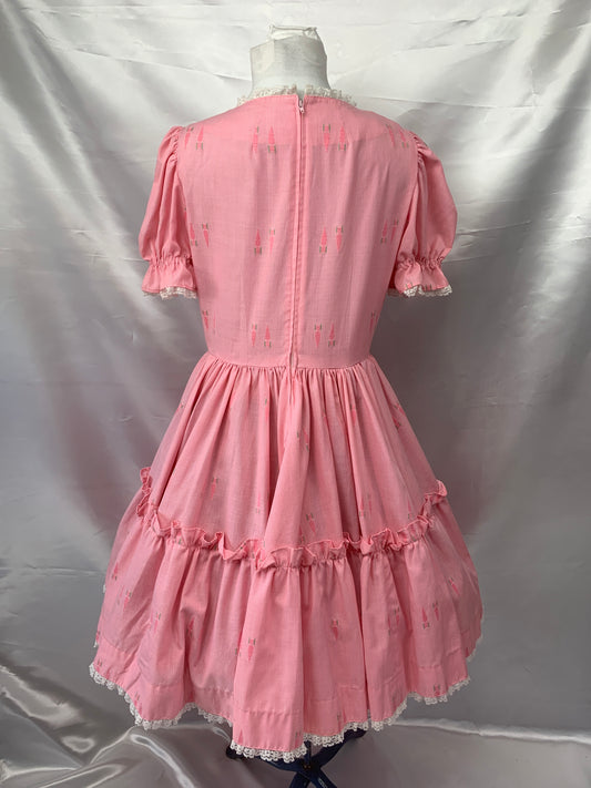 Little Bo Peep, Mother Goose Square Dance Dress Ladies Preowned Medium