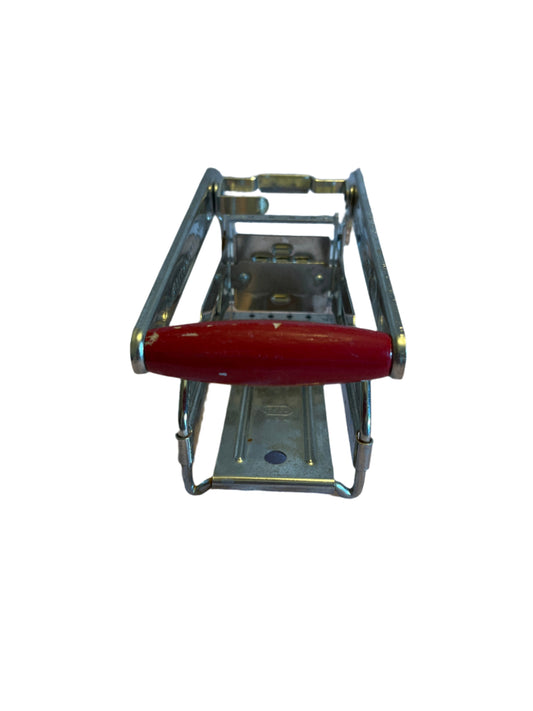 Vintage Ekco French Fry Cutter w/Red Wood Handle