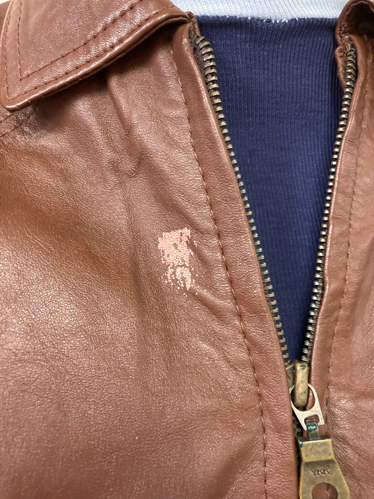 Vintage Leather 80's Brown Ladies Size 6 Preowned