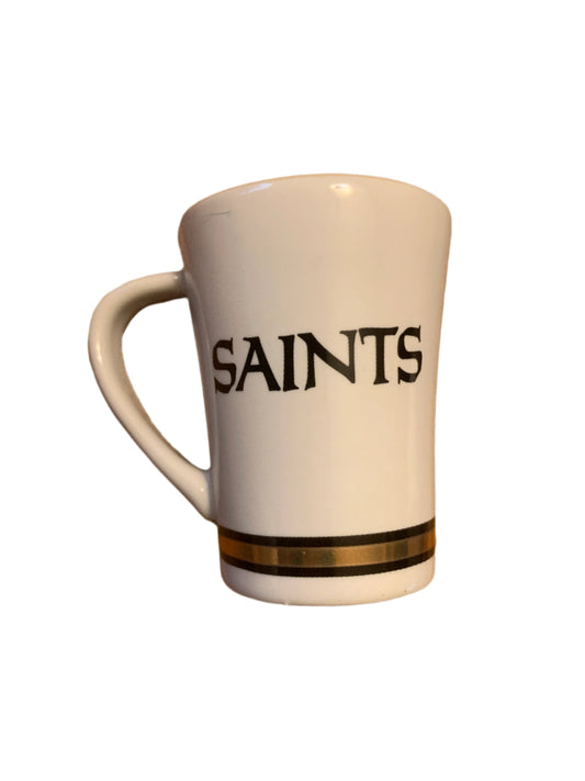 NFL NFC New Orleans Saints 2 oz Game Day Mini Shot Coffee Mug