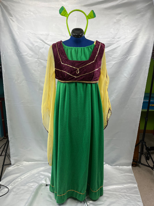 Fiona Shrek Adult Ladies Costume - Preowned