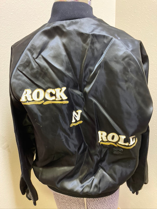 1950's Rock n Roll Black Adult Jacket