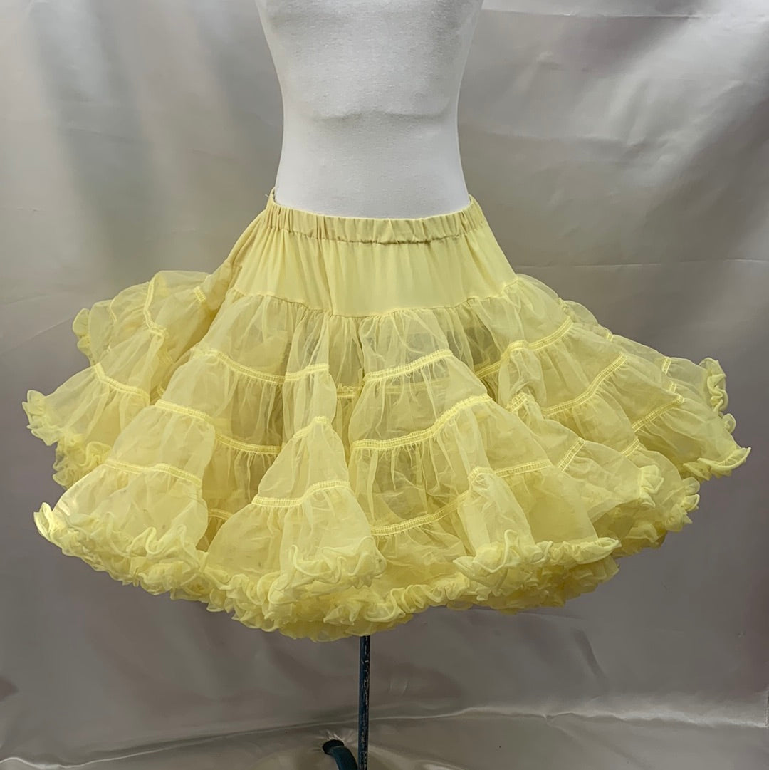 Vintage Square Dance Petticoats, Crinolines Organza Skirts Preowned