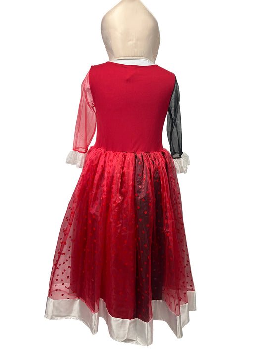 Disney Queen of Hearts Adult Ladies Large Costume - Preowned
