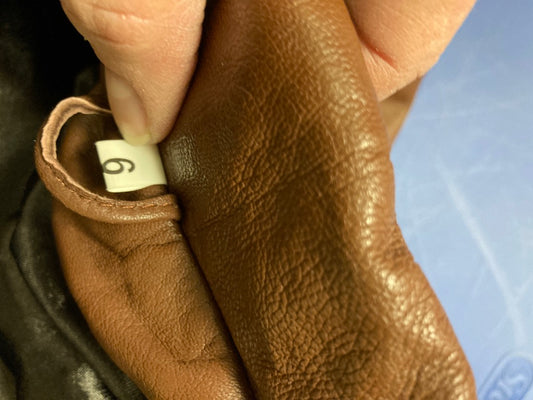 Vintage Leather 80's Brown Ladies Size 6  Preowned