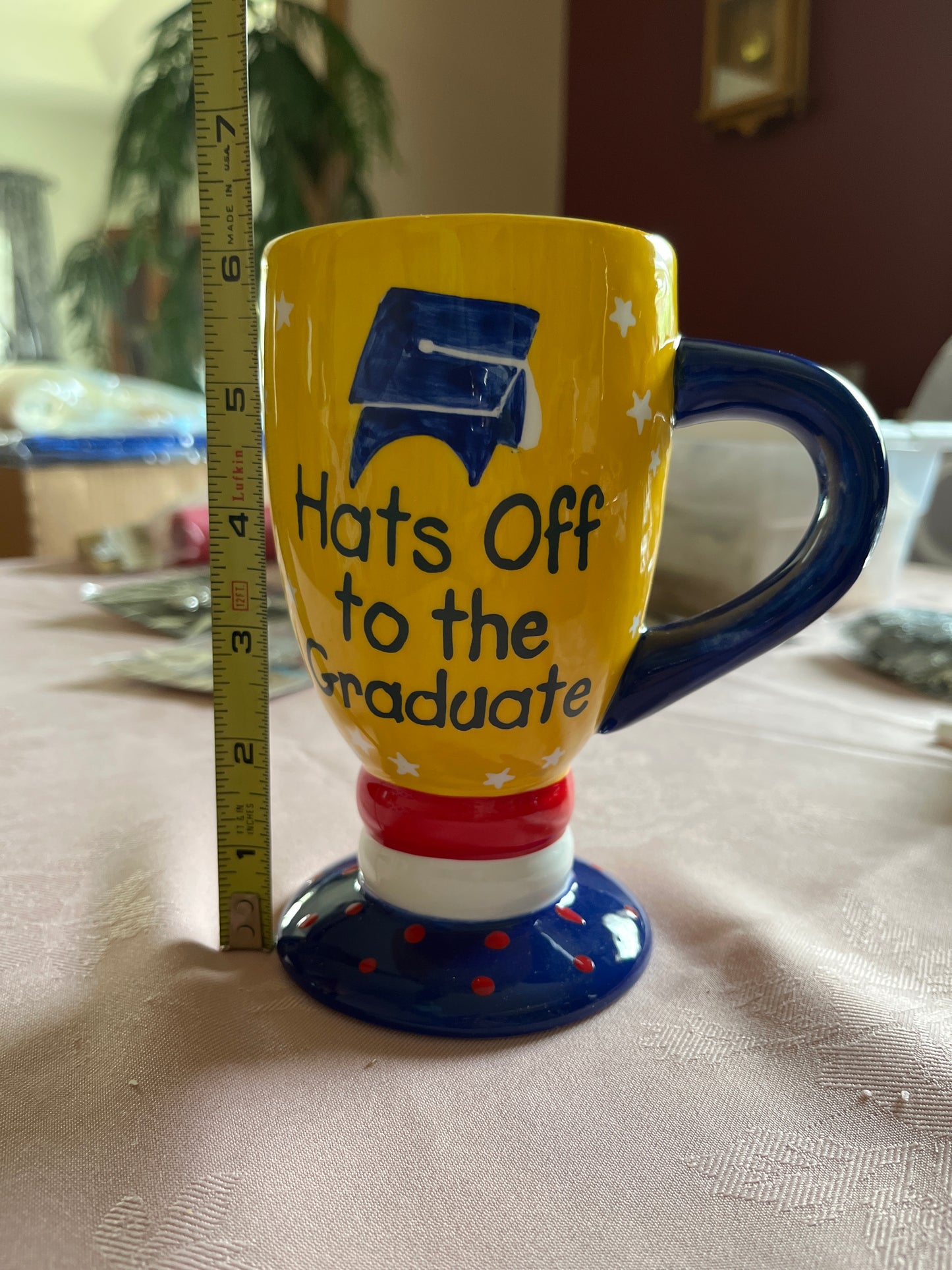Congratutaions Hats off to the Graduate Mug