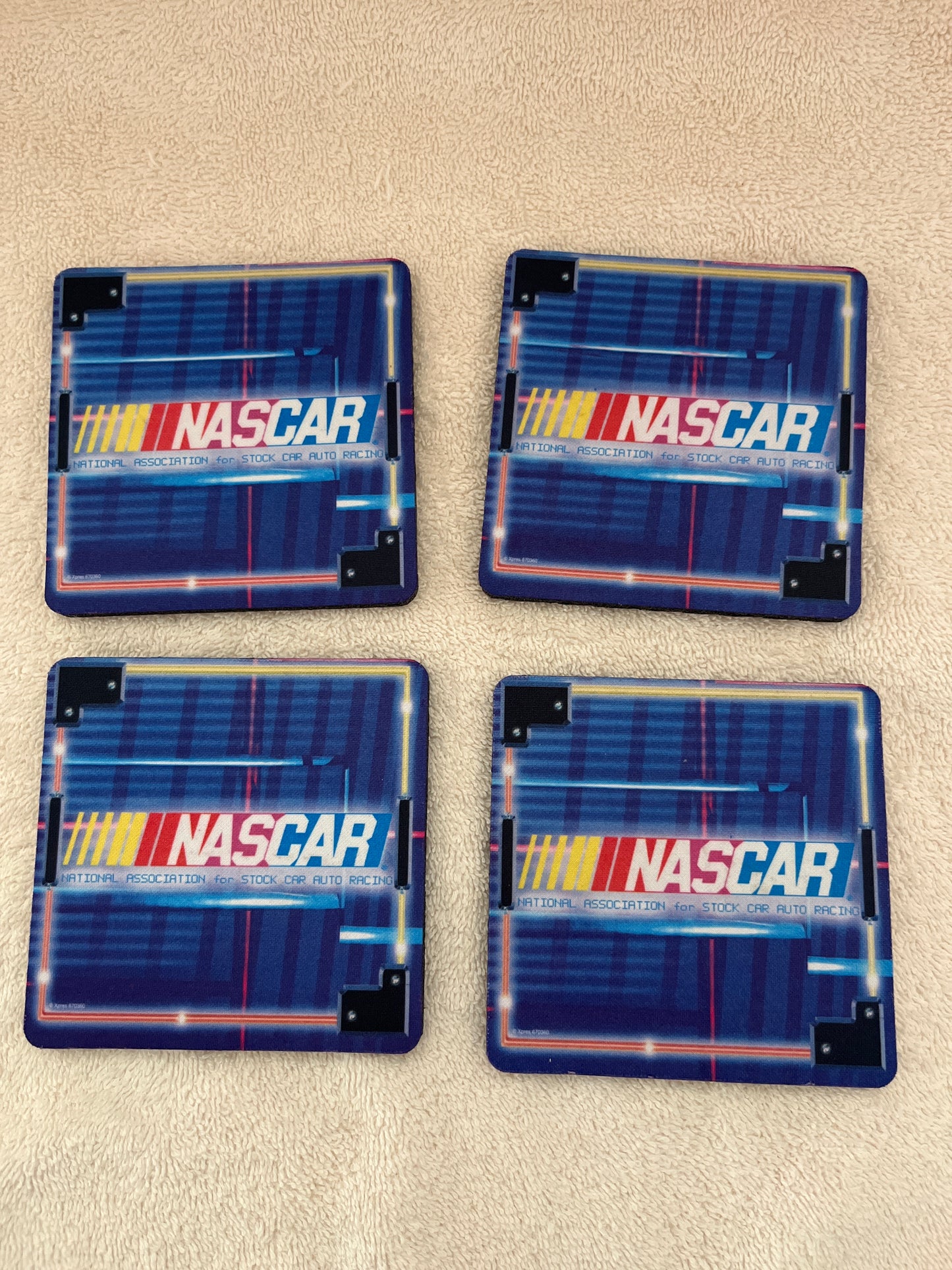 NASCAR 4 Pack Coaster Set