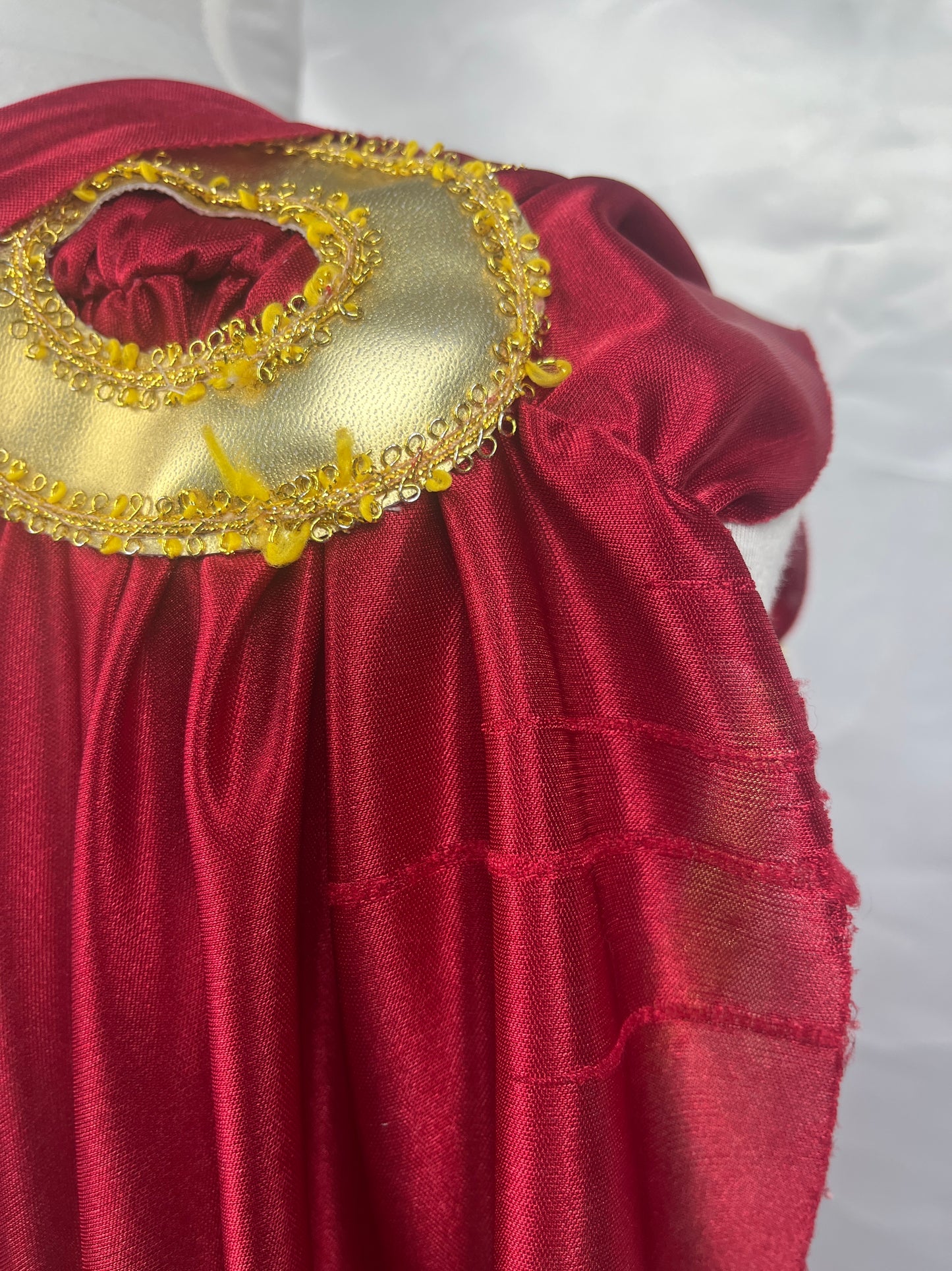 Roman Ladie Size OS Velvet Costume Preowned