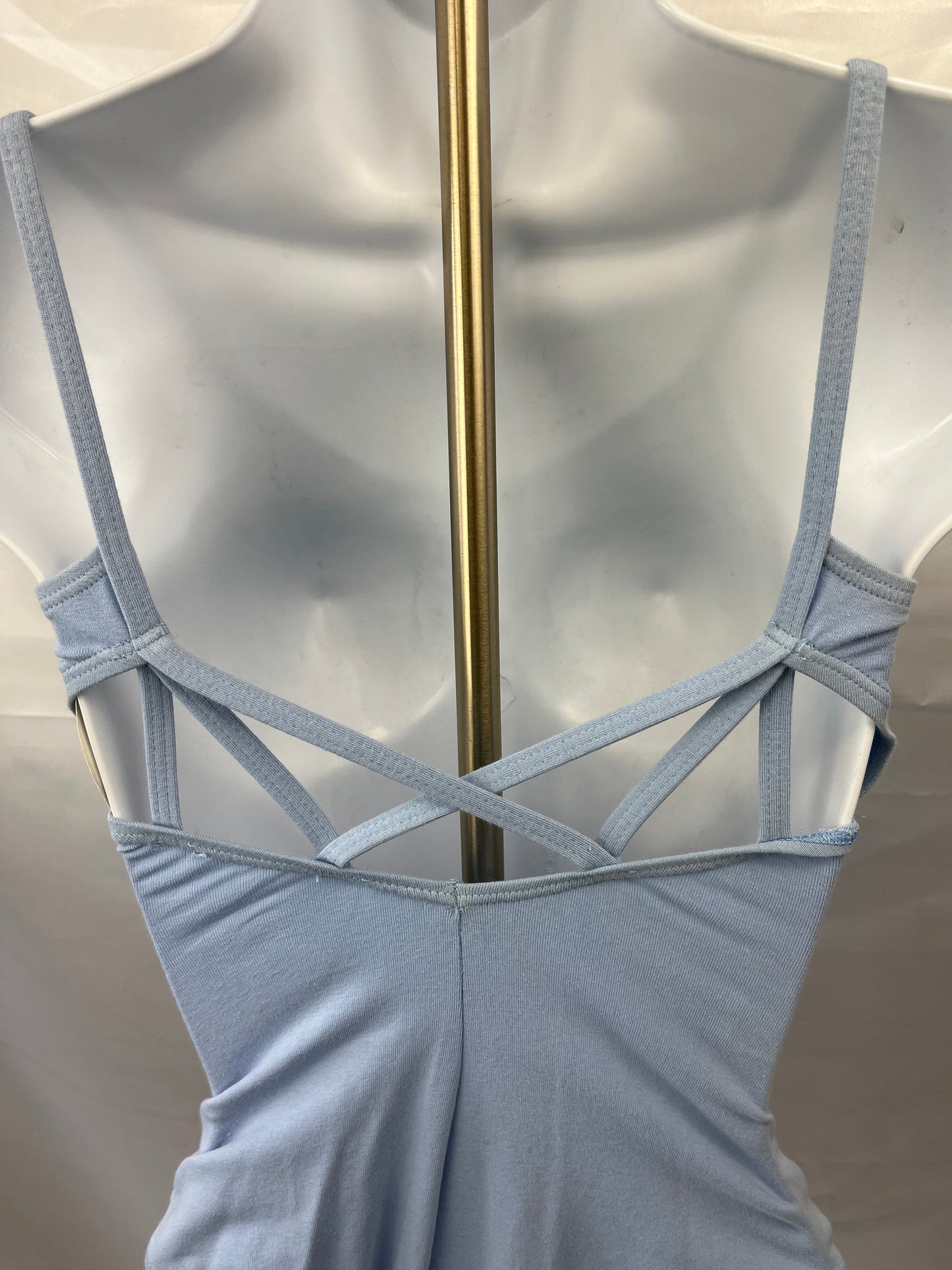 Capezio Camisole Light Blue Ballet Ladies XS Leotard #9904 NWT