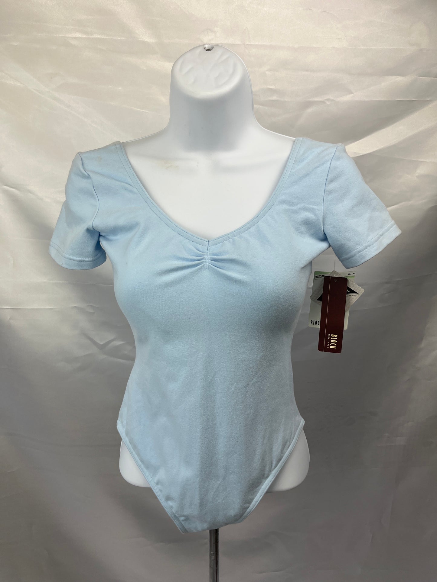 Bloch Leotard Light Blue Tank Leotard Ladies Small, Medium L5432