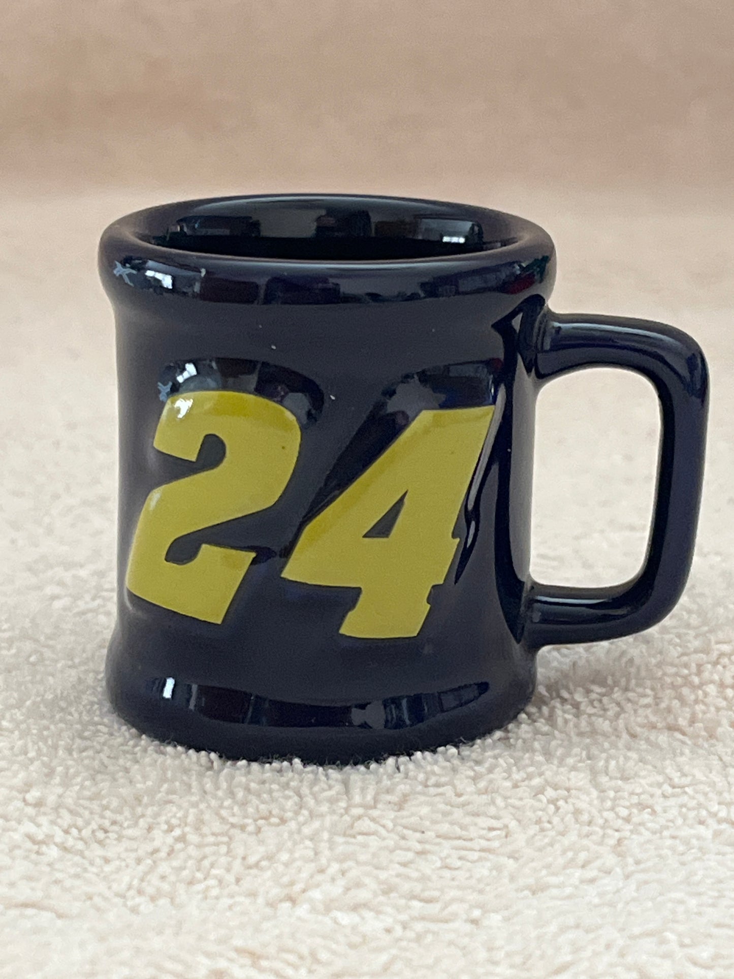 NASCAR Jeff Gordon #24 signed 2 oz Coffee Mini Mug