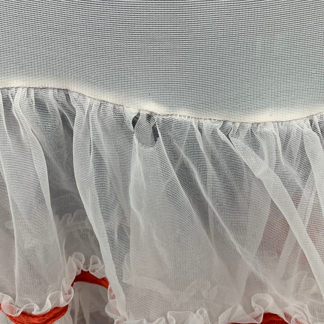 Vintage Square Dance Petticoats, Crinolines Organza Skirts Preowned