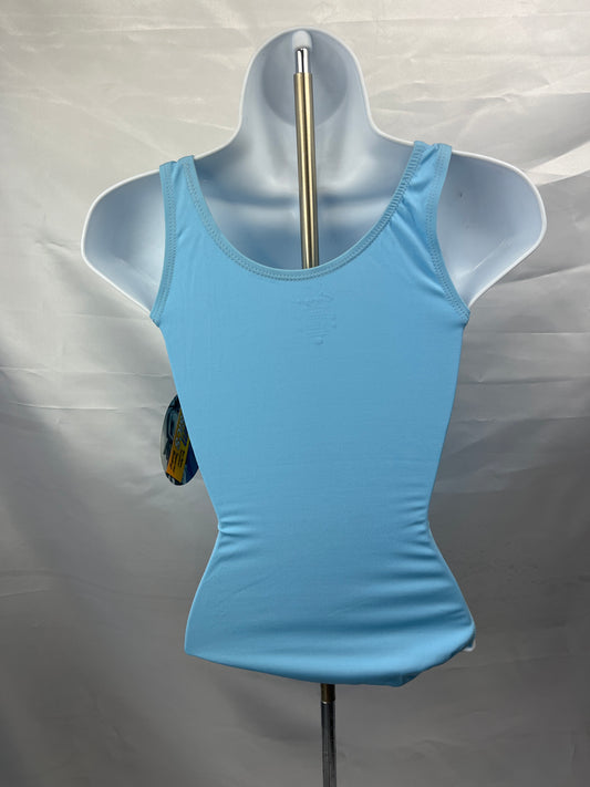 Capezio Tank Light Blue Ballet Ladies Leotard #TB142 XS