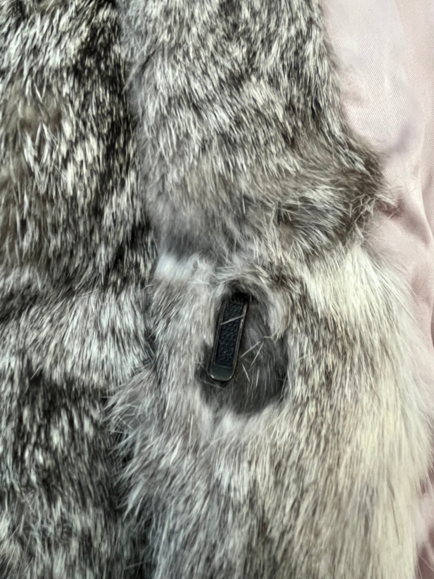 Rabbit Fur Jacket Ladies Medium - Preowned