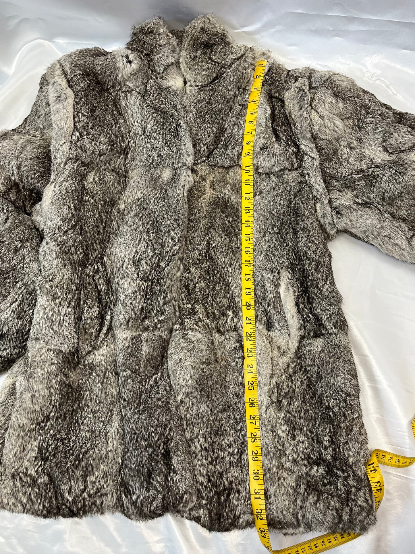 Rabbit Fur Jacket Ladies Medium - Preowned