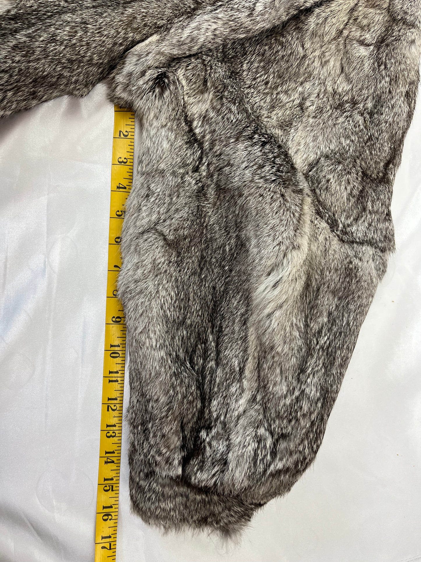 Rabbit Fur Jacket Ladies Medium - Preowned