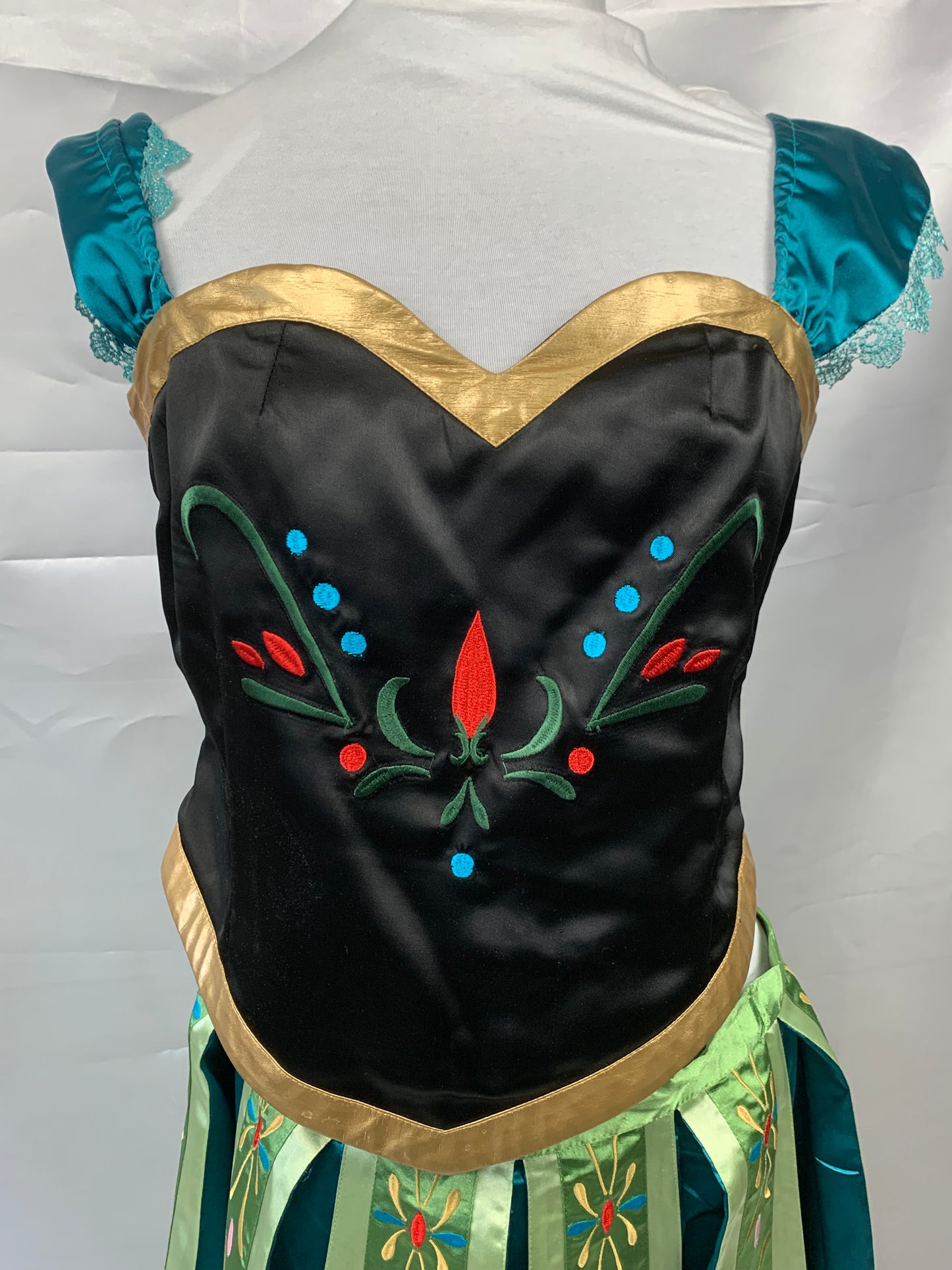 Anna Coronation Women's Costume Cosplay Medium