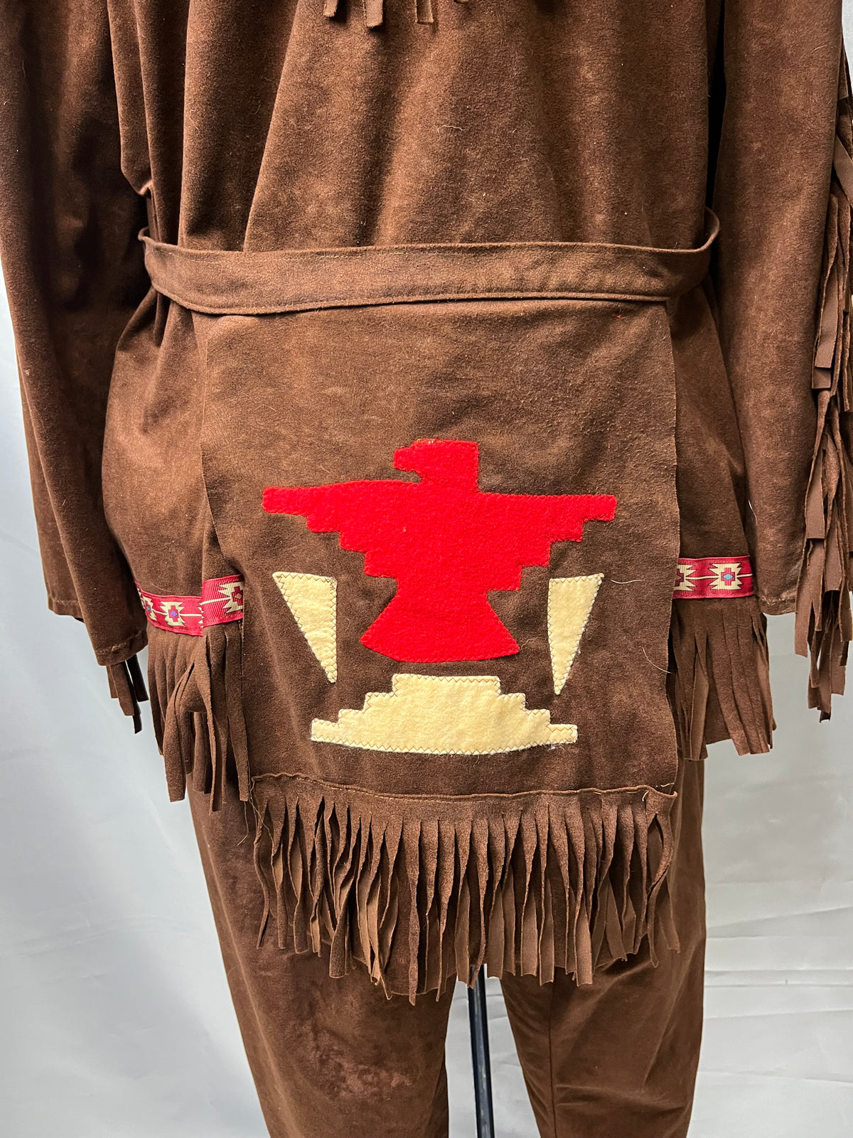 Native American Brown Man's XLG Adult Preowned