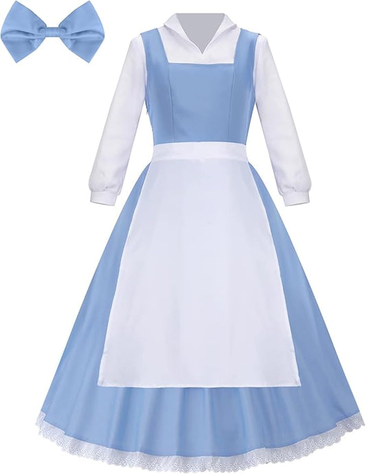 Women's Belle Village Dress Costume Ladies Small/Medium