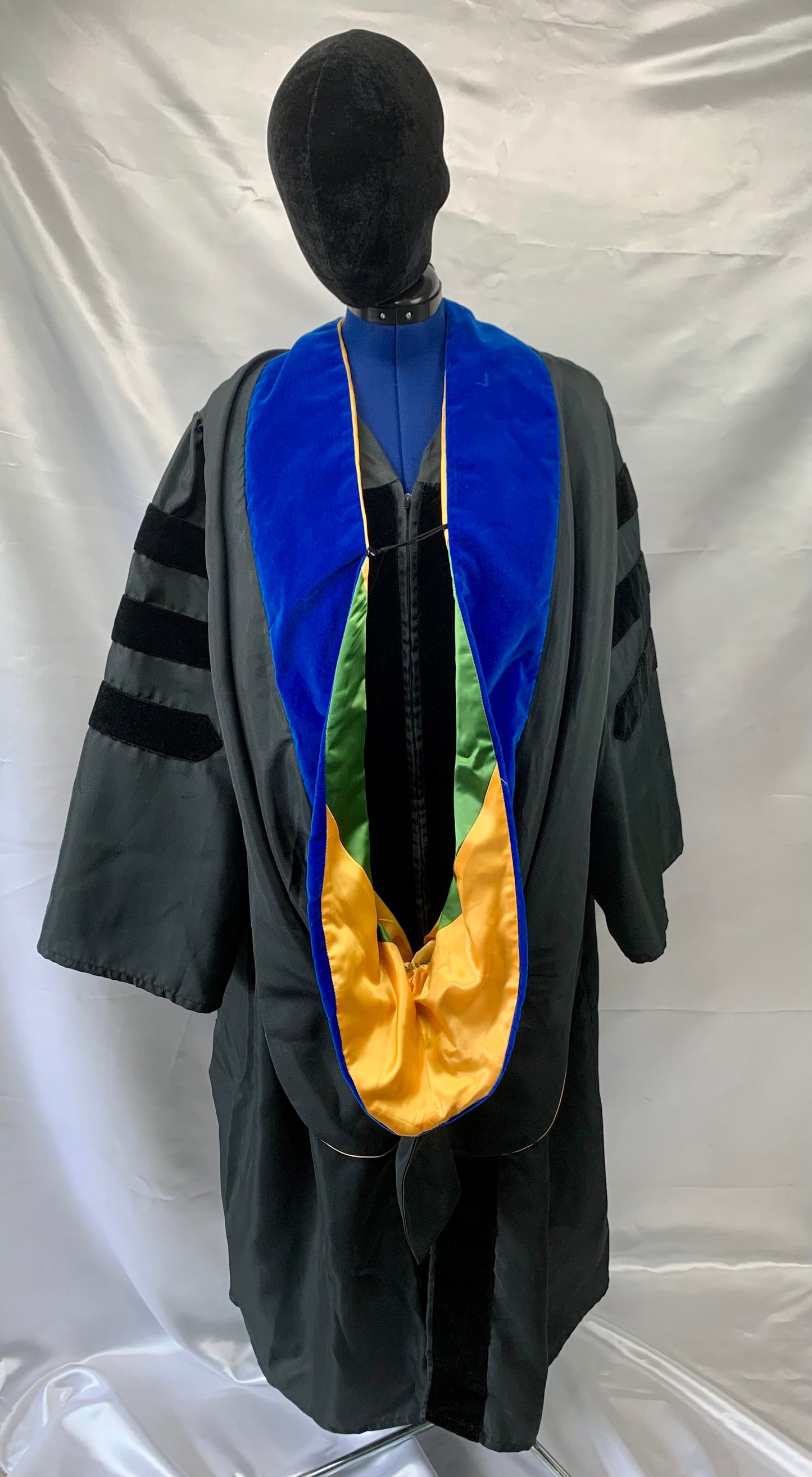 Graduation Hoods, Sashes Blue, Purple Adult Unisex Preowned