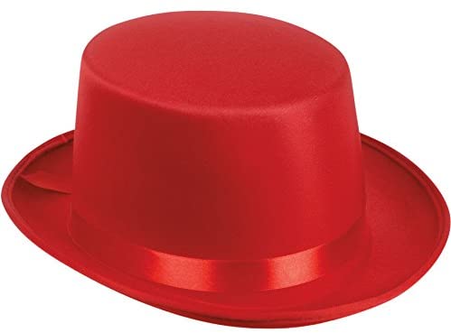 Top Hat Dlx Satin Purple Adult Magician, Steampunk Costume Accessory
