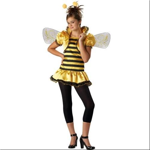 Honey Bee Girls Bumble Bee Kids Costume Medium 8 - 10
