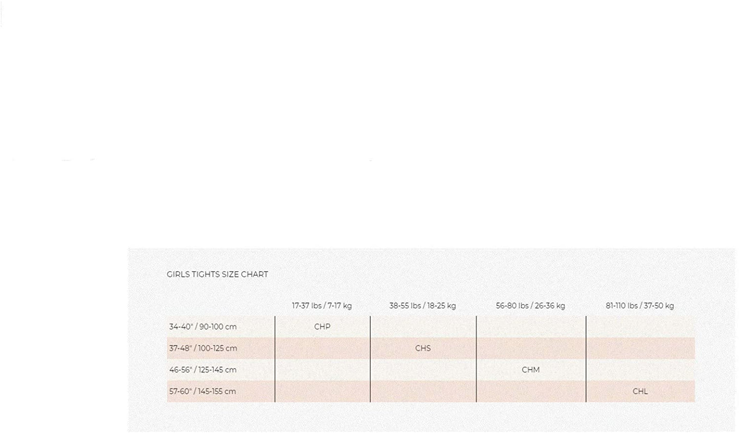 Bloch Dance Girls Endura Footed Tights TO921G