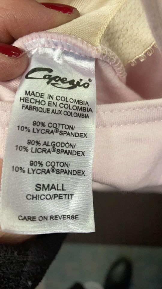 Capezio Camisole Pink Ballet Ladies Leotard #9355 Small