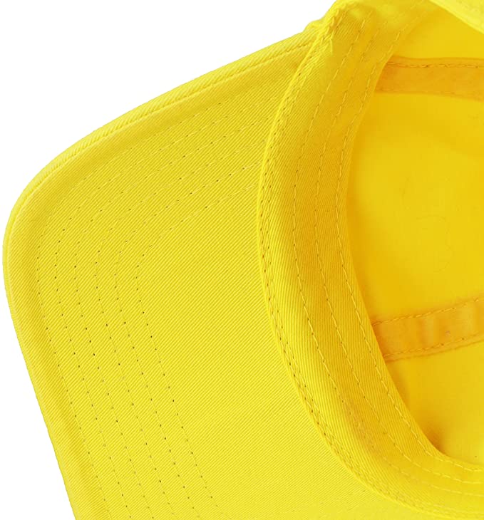Dad Baseball Cap - Adult Yellow Adjustable