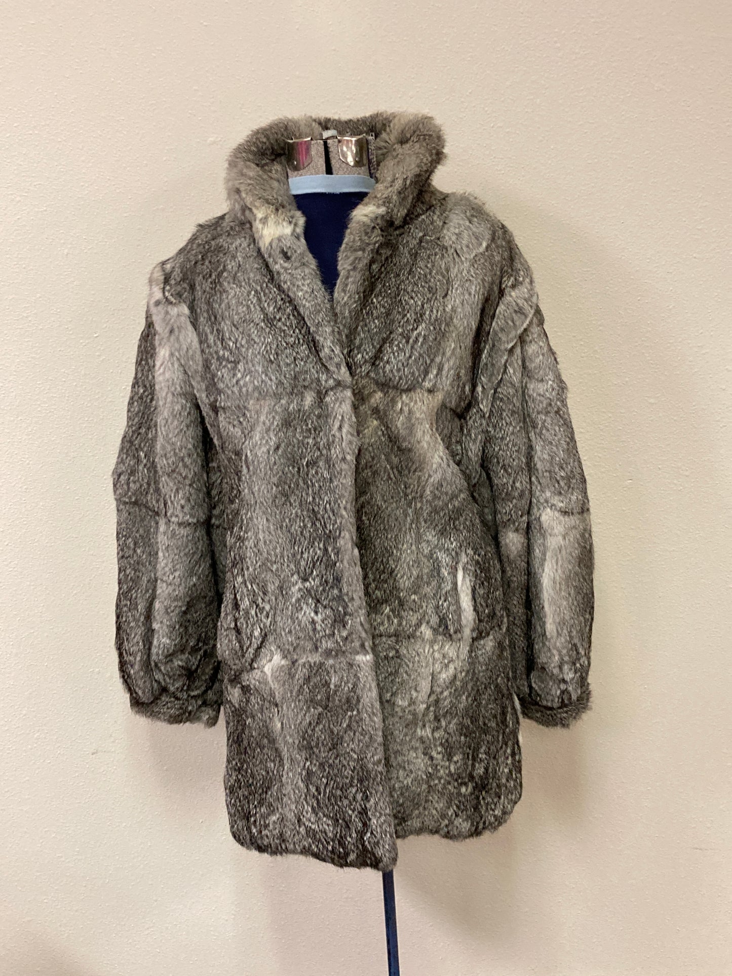 Rabbit Fur Jacket Ladies Medium - Preowned