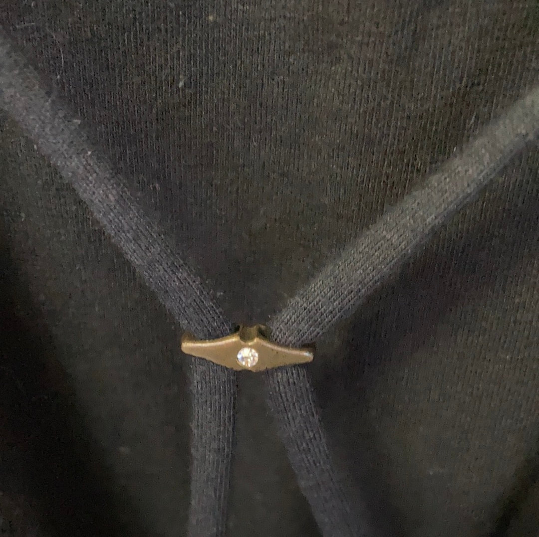 Capezio Black Spaghetti Strap Leotard Adult X-Large #9570