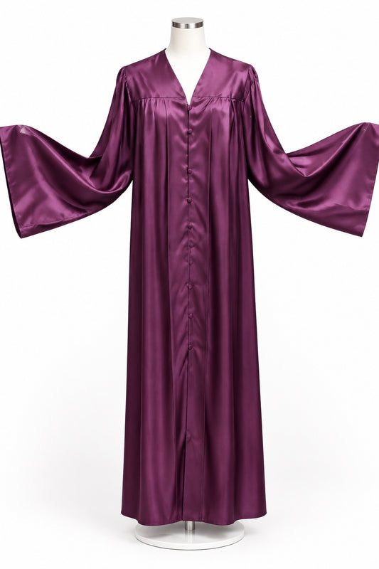 Burgundy Std Grad Robe