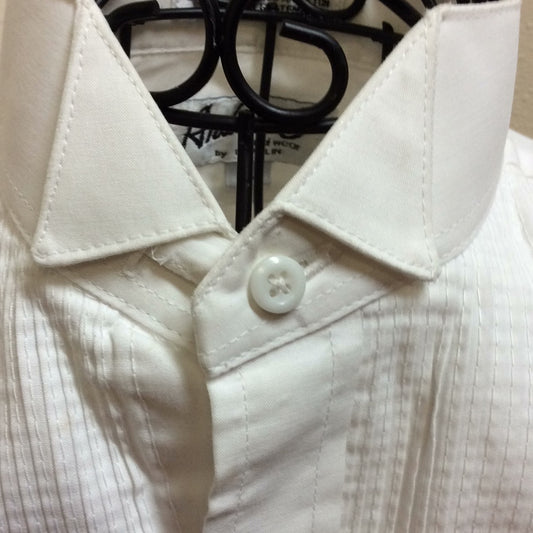Tuxedo Shirt -Boys White - Preowned
