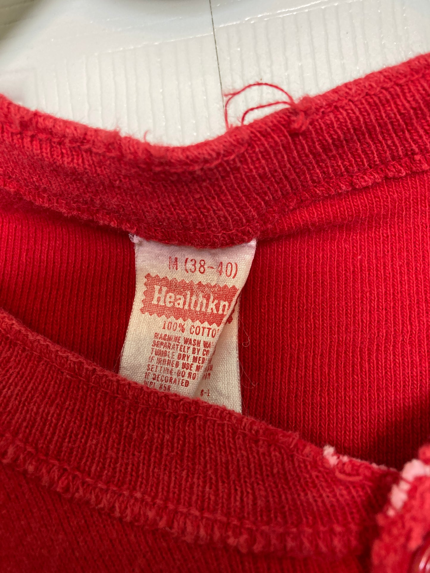 Healthknit label