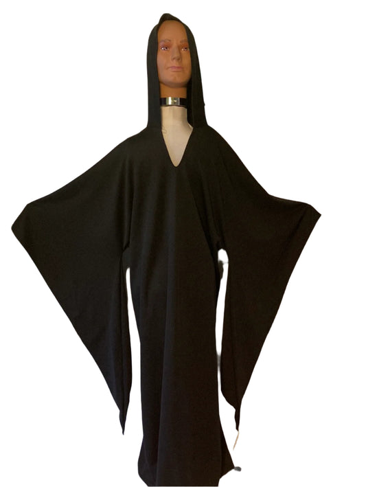 Grim Reaper Deluxe Hooded Gown - One Size Adult Costume - Preowned
