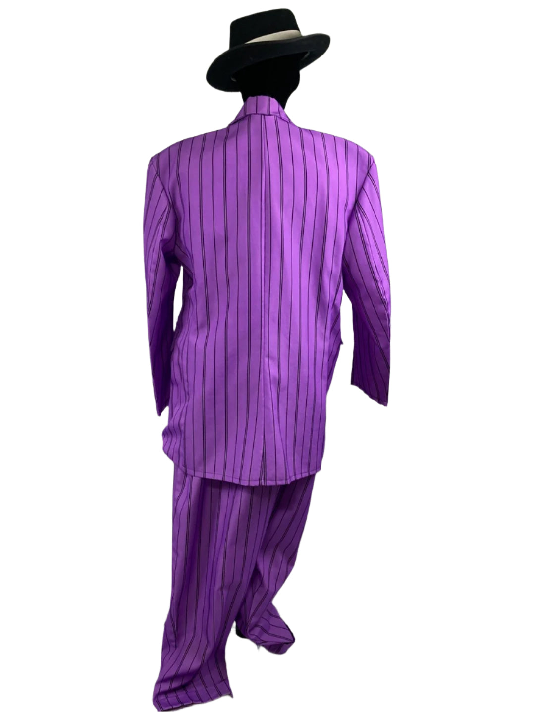 Zoot Suit Purple Mobster Costume Men's XLG - Preowned