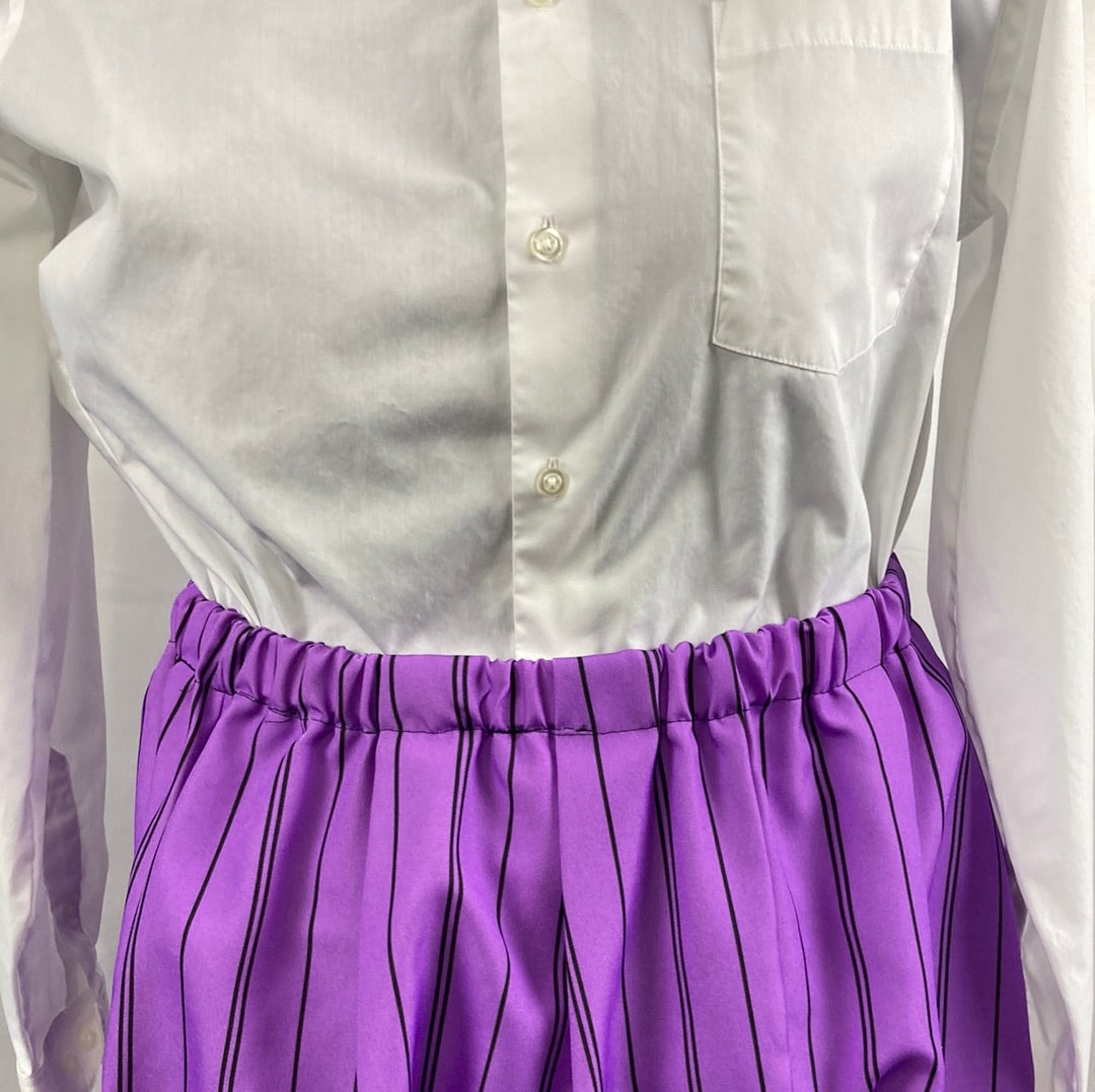 Zoot Suit Purple Mobster Costume Men's XLG - Preowned